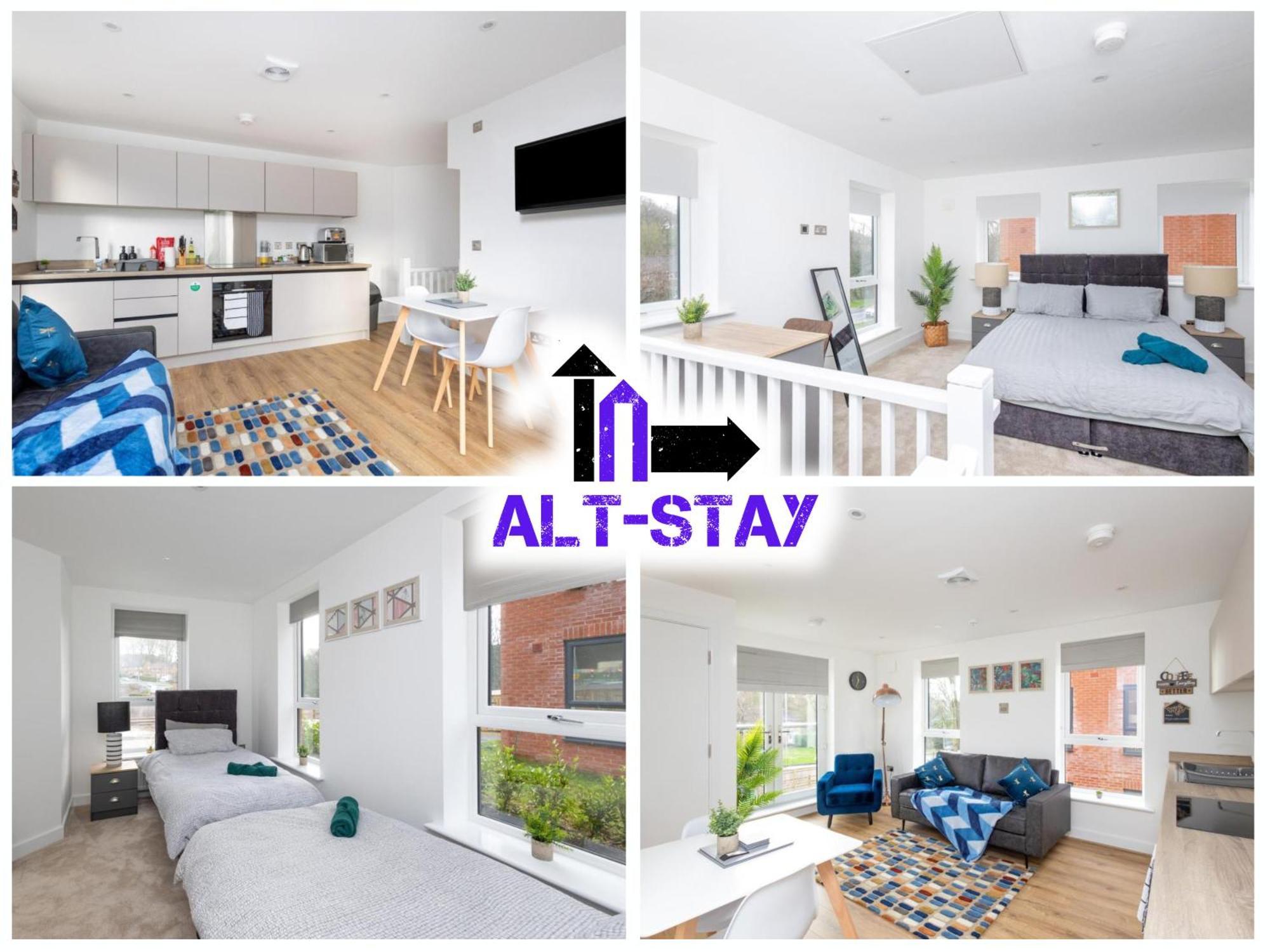 Alt-Stay - Modern 2-Bed With Ev Supply Equipment & Parking - Near Ring Road & M621 - Perfect For Contractors, Families & Long Stays Horsforth Exterior foto